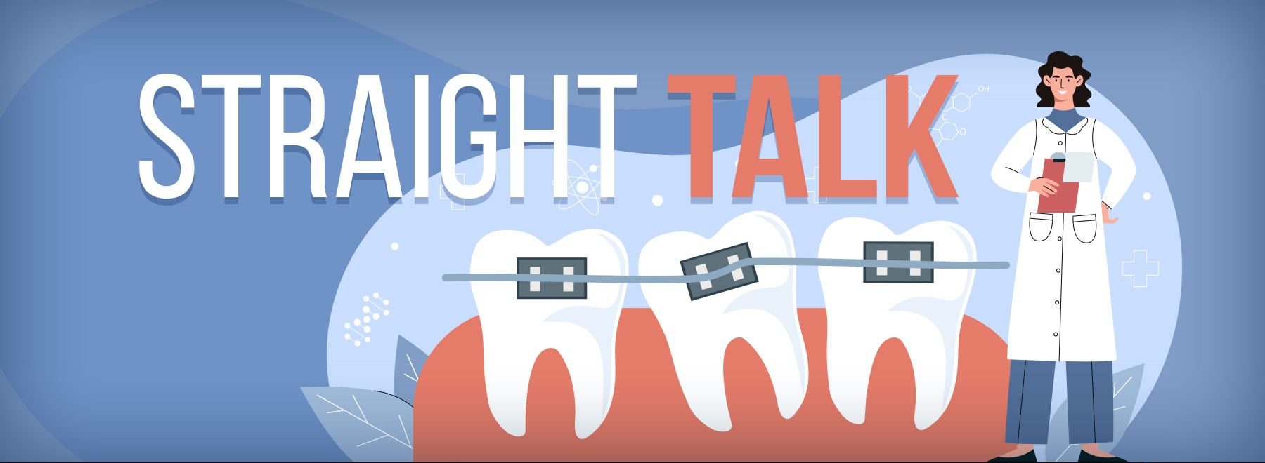 Illustration showing the importance of braces for maintaining good oral health.